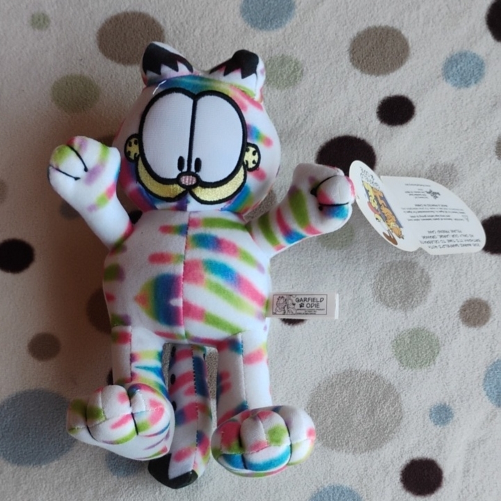 🆕 Colorful Garfield Plush Toy